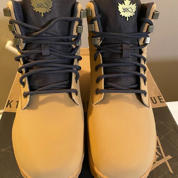 K1X Men\'s Hiking Boots Size 7.5 Brown Ankle Lace Up Outdoor Adventure